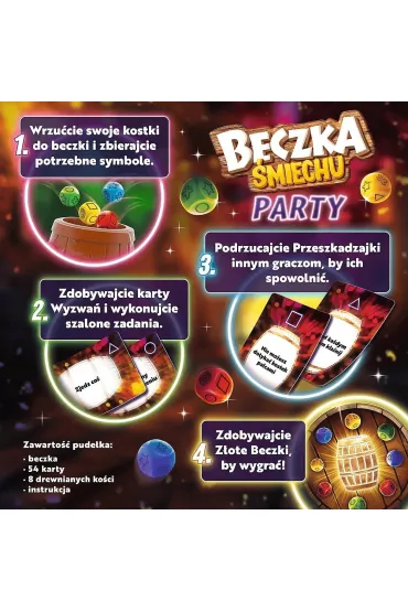 Beczka �miechu Party Trefl