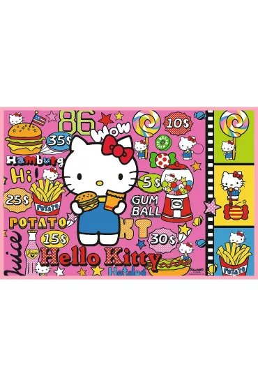 Puzzle 2x200 el. Hello Kitty i przyjaciele Trefl