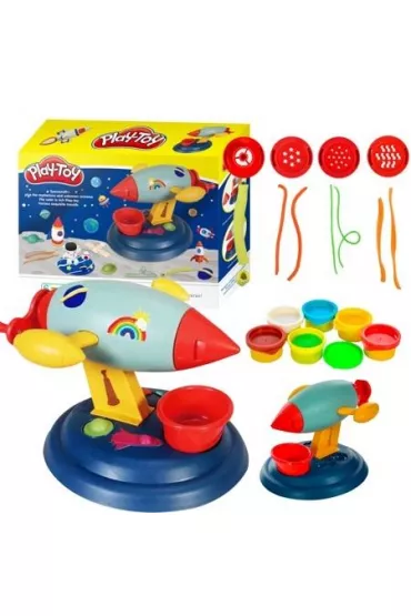 Zestaw do ciastoliny Samolot 6 kolor�w Maksik