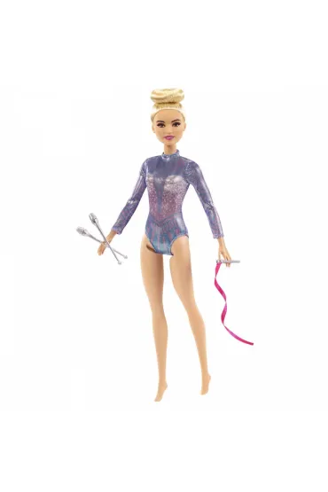 Barbie Kariera. Lalka Gimnastyczka artystyczna blondynka Mattel
