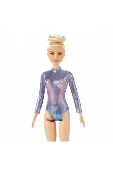 Barbie Kariera. Lalka Gimnastyczka artystyczna blondynka Mattel