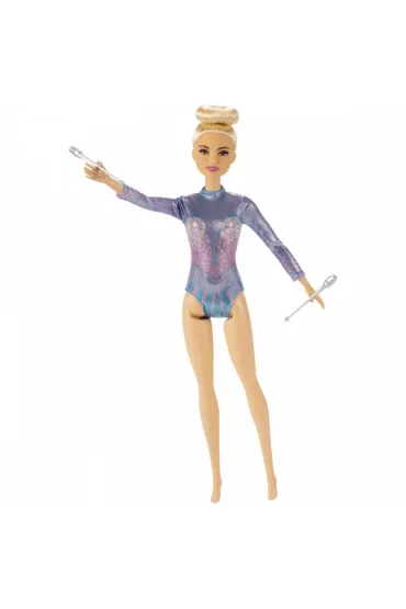 Barbie Kariera. Lalka Gimnastyczka artystyczna blondynka Mattel