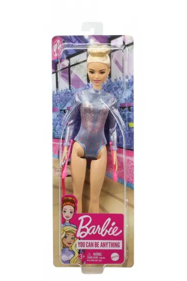 Barbie Kariera. Lalka Gimnastyczka artystyczna blondynka Mattel
