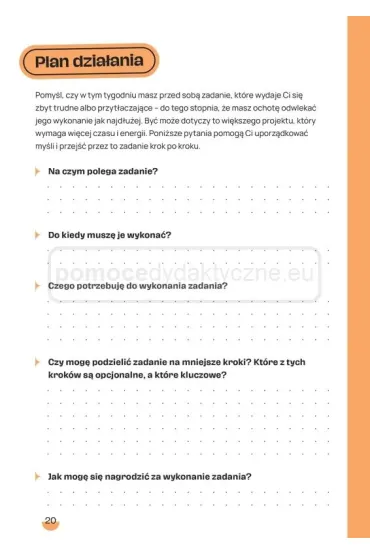 Mam plan 12-tygodniowy dziennik planowania i budowania nawyk�w dla m�odzie�y - Agnieszka Bala