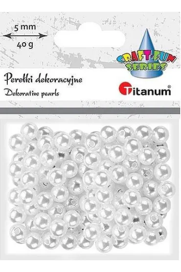 Titanum Pere�ki 8 mm bia�y 40g