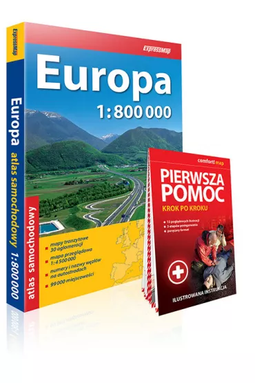 EUROPA ATLAS SAMOCHODOWY