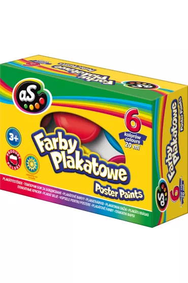 Astra Farby plakatowe 6 x 20 ml