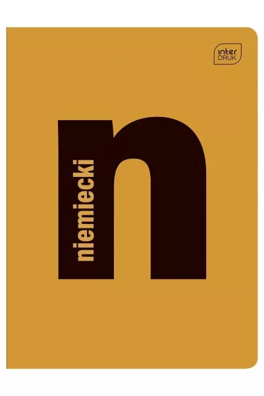 Interdruk Zeszyt A5 Niemiecki kratka 60 kartek 10 szt.