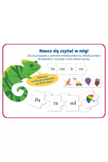 Zabawa w sylaby. Ukadanka edukacyjna (4-8 lat). Kapitan Nauka - Krzysztof  Strcioch