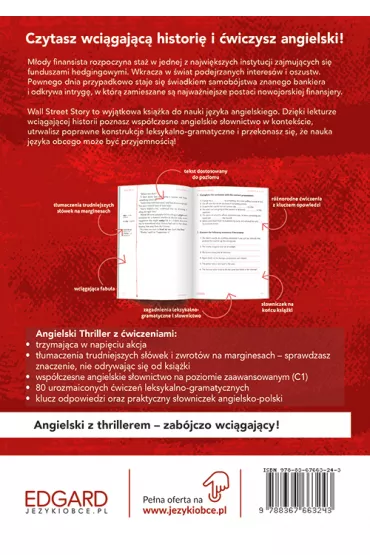 Wall Street Story. Angielski thriller z �wiczeniami - Tom Law, Marcin Frankiewicz