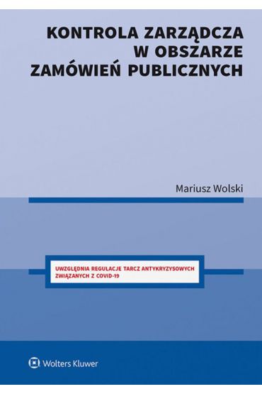 Kontrola zarządcza w obszarze zamówień publicznych