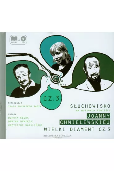 Wielki diament. Cz�� 3. S�uchowisko na motywach powie�ci Joanny Chmielewskiej (ksi��ka + CD) - Joanna Chmielewska