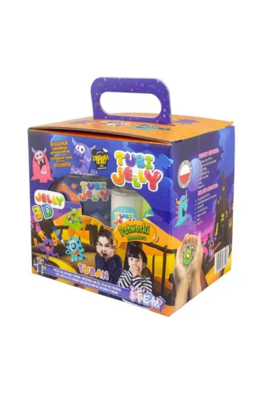 Tubi Jelly 6 kolor�w + akwarium - Potworki Tuban