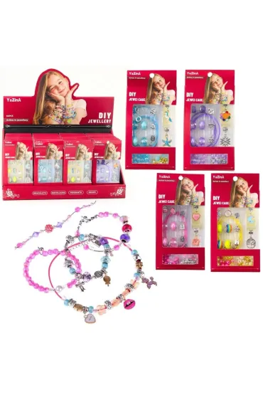 Zestaw DIY do robienia bransoletek MIX LeanToys
