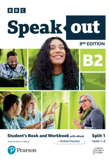 Speakout 3rd Edition B2. Split 1. Student's Book and Workbook + Ksi��ka w wersji cyfrowej - Antonia Clare, JJ Wilson