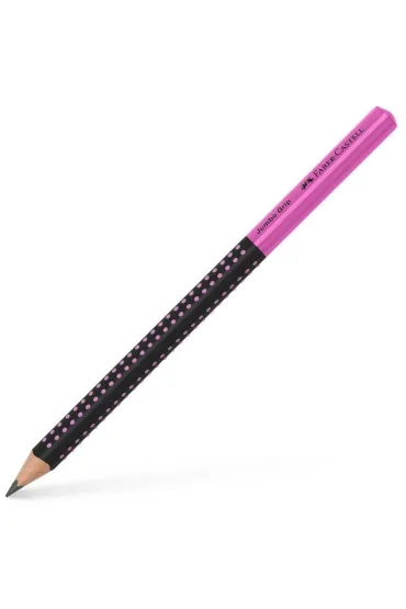Faber-Castell O��wek jumbo grip two tone czarny/r�owy