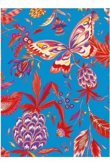 Museums & Galleries Karnet B6 z kopert� Pineapple Paisley