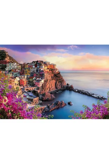 Puzzle 1500 el. Widok na miasteczko Manarola Trefl