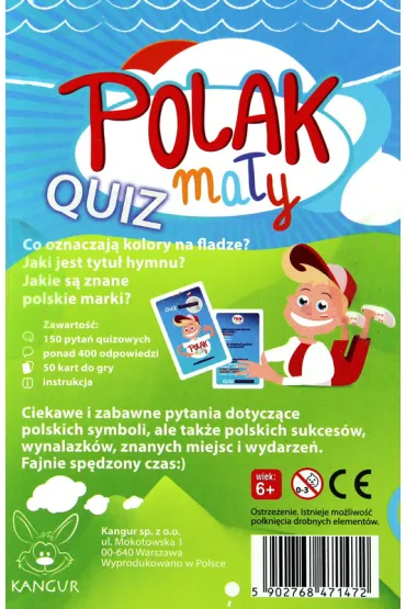 Quiz Polak Ma�y Kangur