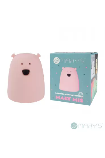 Marys MARY S lampka LED Mi� ma�y r�owy RGB WW /NB