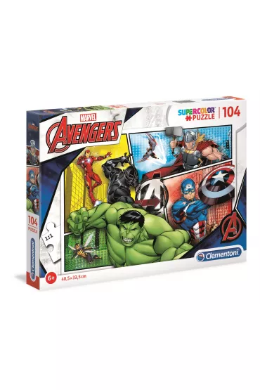Puzzle 104 el. The Avengers Clementoni