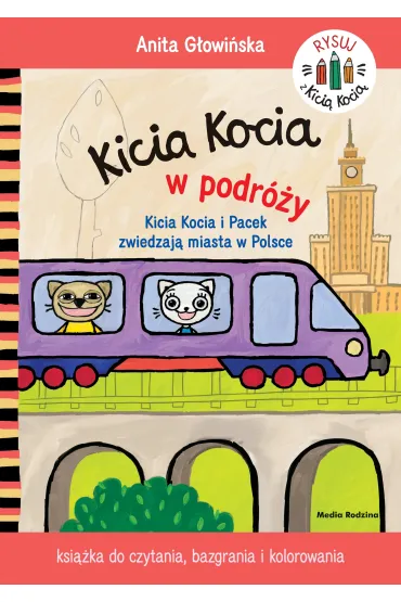 Kicia Kocia w podr�y. Kolorowanka - Anita G�owi�ska
