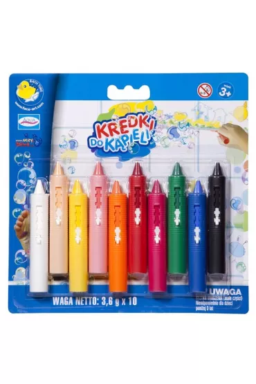 Face Art Aqua Studio kredki w pude�ku 10 kolor�w