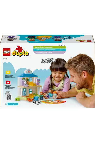 LEGO DUPLO Town Pierwszy raz: Wizyta u lekarza 10449