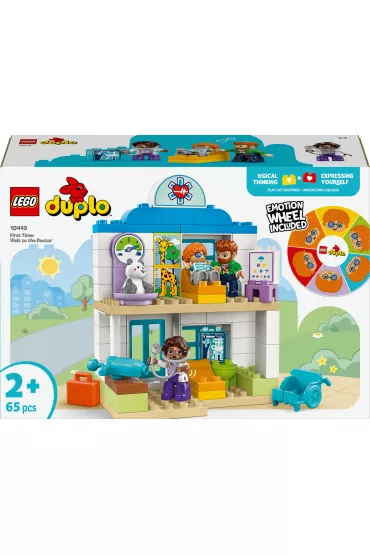 LEGO DUPLO Town Pierwszy raz: Wizyta u lekarza 10449