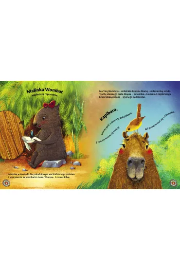 Malinka Wombat. Malinka Wombat i Kapibara - Marcin Kozio�