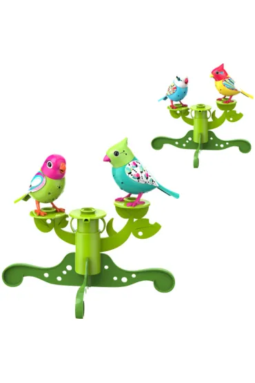 Digibirds 3 zestaw z drzewkiem (S88237) * Dumel - DigiBirds