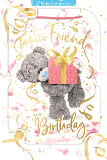 Carte Blanche Kartka holograficzna 3D - For a fantastic friend