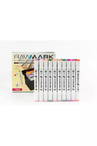 Rawmark Promarkery alkoholowe purePRO 80 kolor�w + etui 80 szt.