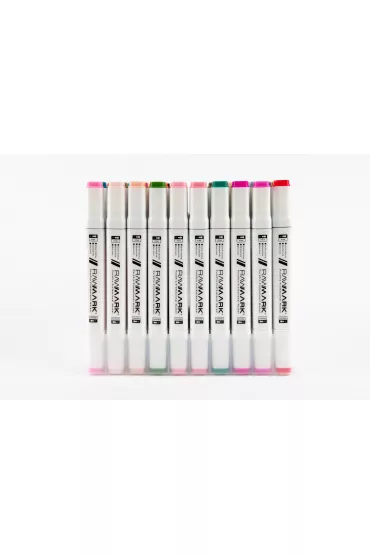 Rawmark Promarkery alkoholowe purePRO 80 kolor�w + etui 80 szt.