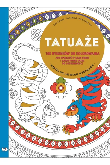 Tatua�e 100 rysunk�w do kolorowania