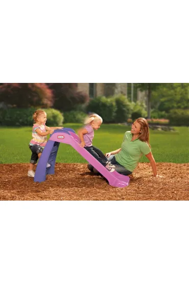 Zje�d�alnia First Slide pink/purple Little Tikes