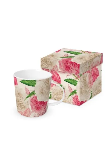 Ppd PaperProducts Design Kubek porcelanowy Peonie 350ml