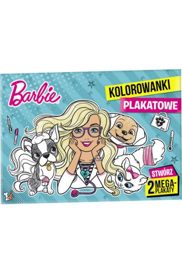 Barbie. Kolorowanki plakatowe