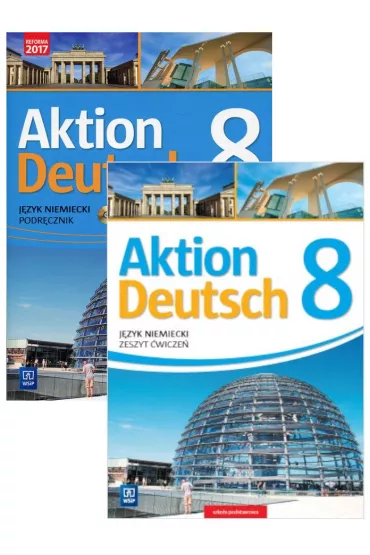Aktion Deutsch. Podrcznik i zeszyt wicze do jzyka niemieckiego dla klasy 8 szkoy podstawowej - Anna Potapowicz, Pawe Piszczatowski