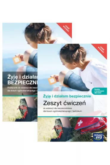 �yj� i dzia�am bezpiecznie. Podr�cznik i zeszyt �wicze� do edukacji dla bezpiecze�stwa dla liceum og�lnokszta�c�cego i technikum - Jaros�aw S�oma, Danuta  S�oma