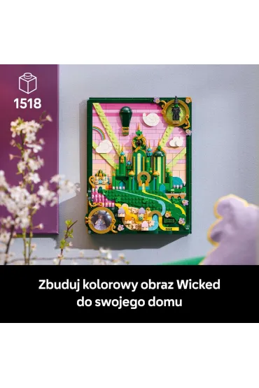 LEGO Wicked Obraz Emerald City 75685
