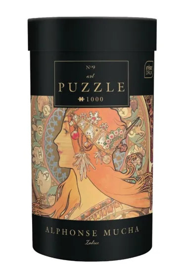Puzzle 1000 Art 9 Alphonse Mucha Zodiac Interdruk