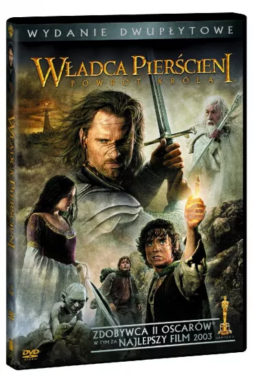 W�adca Pier�cieni: Powr�t Kr�la - Wersja kinowa (2 DVD) - Christopher Lee, Elijah Wood, Fran Walsh, Ian McKellen, Liv Tyler, Philippa Boyens, Viggo Mortensen, Peter Jackson