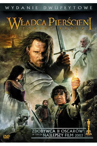 W�adca Pier�cieni: Powr�t Kr�la - Wersja kinowa (2 DVD) - Christopher Lee, Elijah Wood, Fran Walsh, Ian McKellen, Liv Tyler, Philippa Boyens, Viggo Mortensen, Peter Jackson