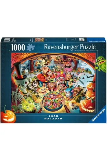 Puzzle 1000 el. 2D Cukierek albo psikus Ravensburger