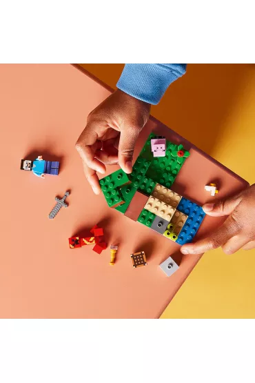 LEGO Minecraft Zasadzka Creepera 21177