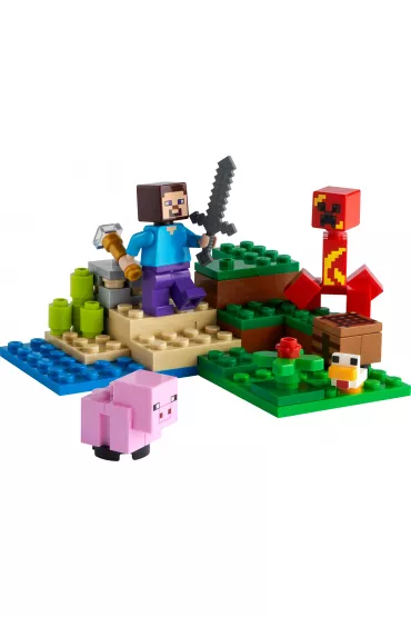 LEGO Minecraft Zasadzka Creepera 21177