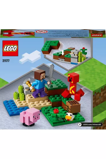 LEGO Minecraft Zasadzka Creepera 21177