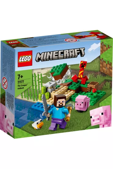 LEGO Minecraft Zasadzka Creepera 21177