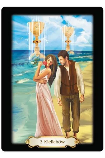 Z�oty tarot (karty + ksi��ka) - Magda Tarocistka, Wr�bita Soleil
